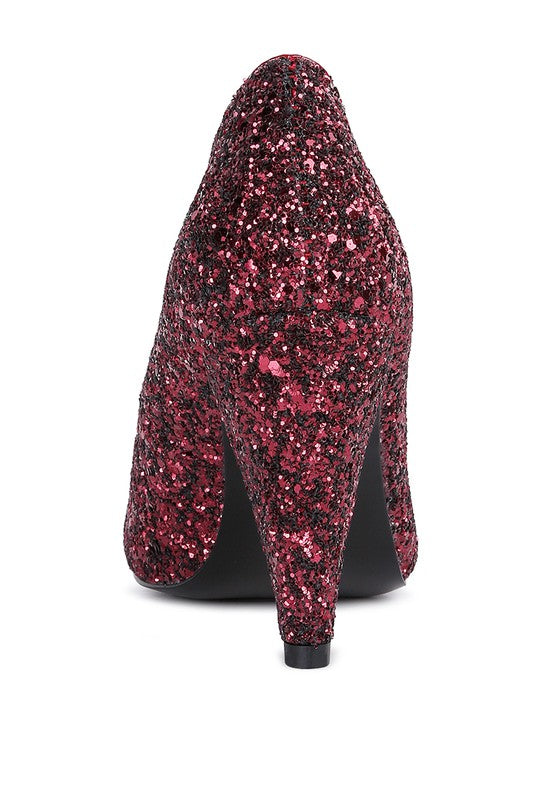 Glitter Heels (Style 19) - Composure Boutique