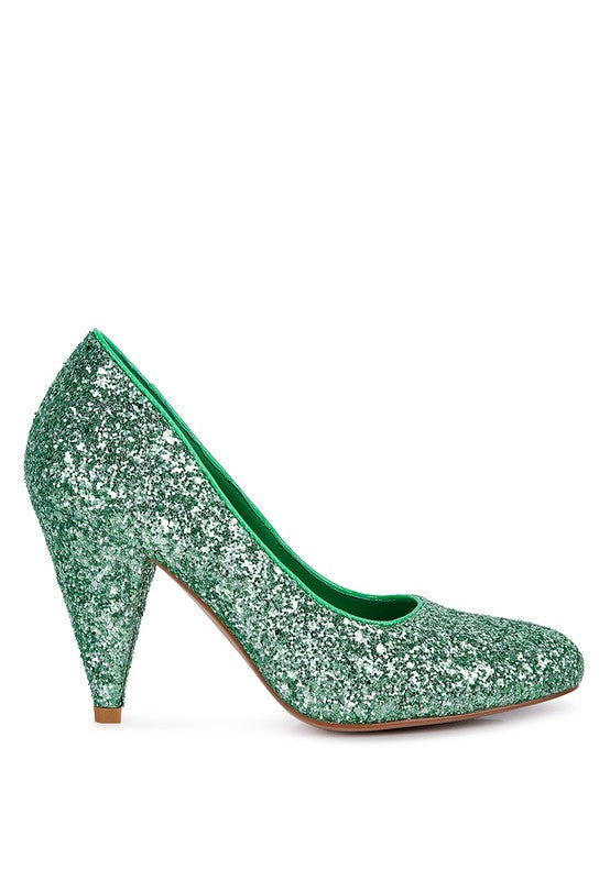 Glitter Heels (Style 23) - Composure Boutique