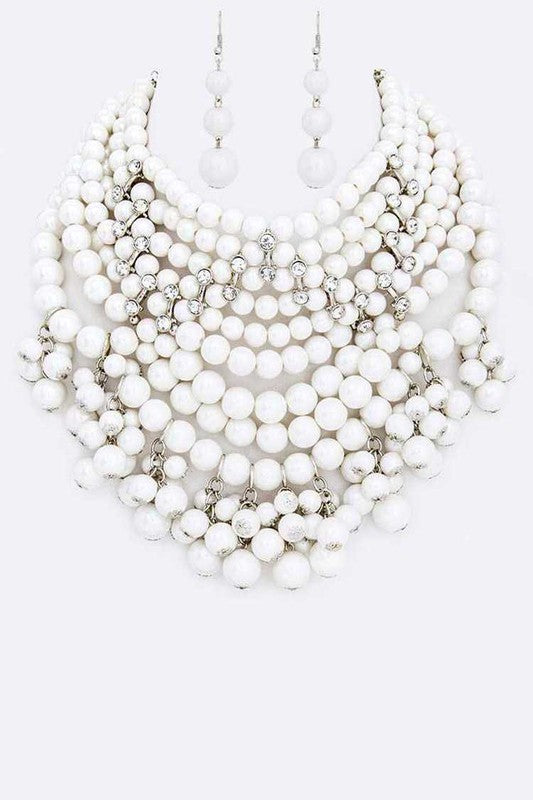 Pearl Lace Necklace (Style 2) - Composure Boutique