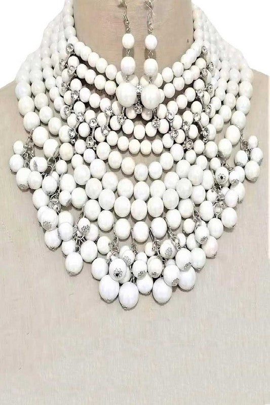 Pearl Lace Necklace (Style 4) - Composure Boutique