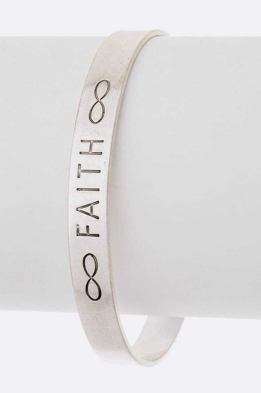 Brass Faith Bracelet - Composure Boutique