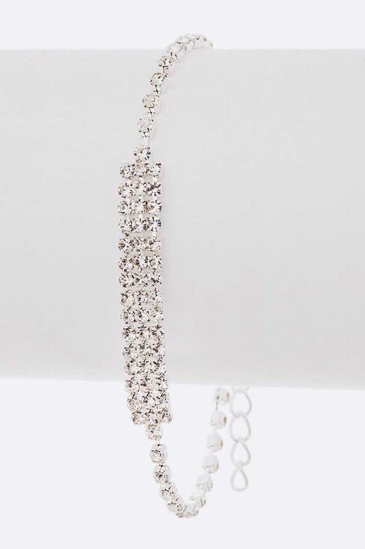 Rhinestone Lace Necklace (Style 2) - Composure Boutique