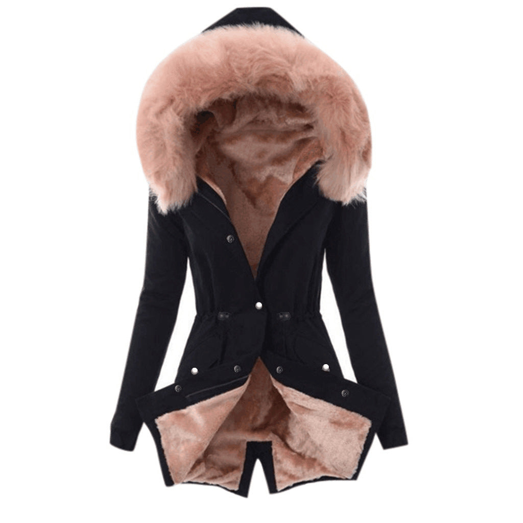 Plus Size Fur Coat