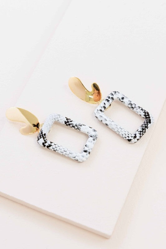 White Earrings - Composure Boutique