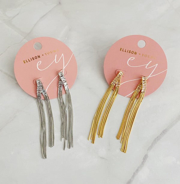 Chain Waterfall Earrings (Style 7) - Composure Boutique