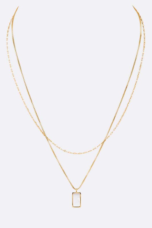 Lace Red Necklace - Composure Boutique