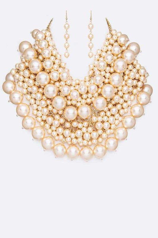 Pearl Lace Necklace - Composure Boutique