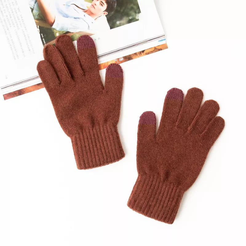 Touchscreen Knit Gloves (Style 7) - Composure Boutique