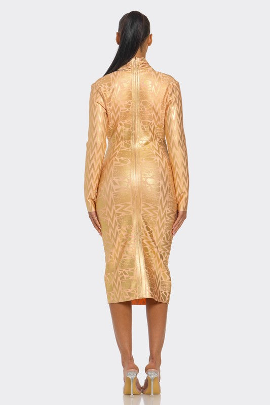Bandage Metallic Dress (Style 5) - Composure Boutique
