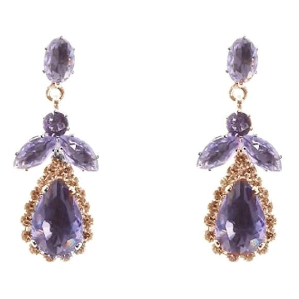 Rhinestone Earrings - Composure Boutique