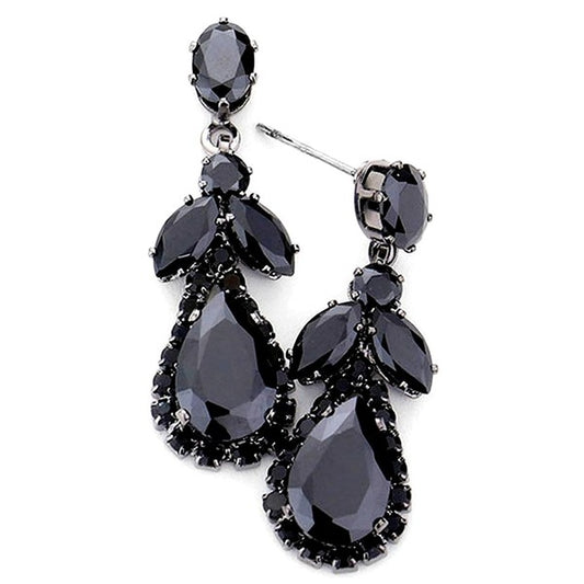 Rhinestone Earrings - Composure Boutique