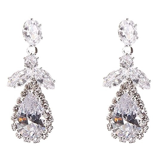 Rhinestone Earrings (Style 8) - Composure Boutique