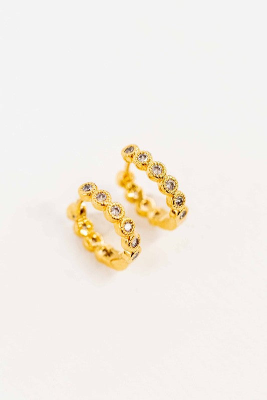 Hoop Gold Earrings - Composure Boutique