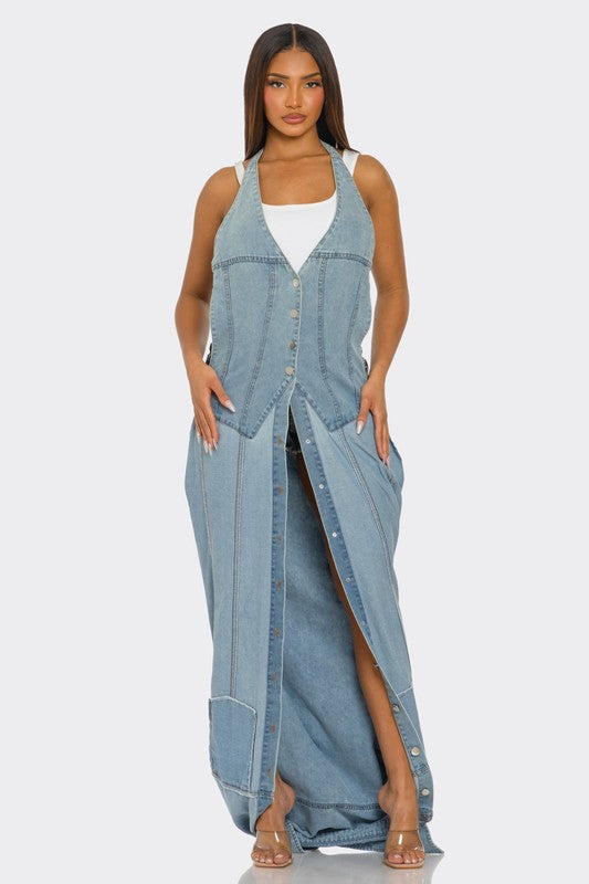 Denim Pants - Composure Boutique