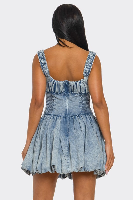Denim Dress (Plus available) (Style 4) - Composure Boutique