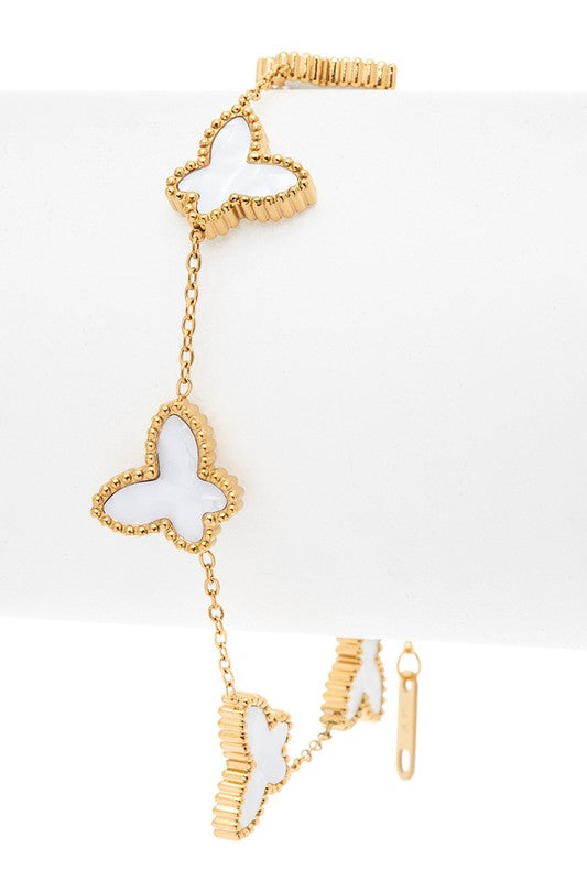 Butterfly Stainless Bracelet (Style 2) - Composure Boutique