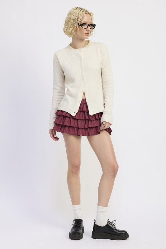 Fitted Button Sweater (Style 14) - Composure Boutique