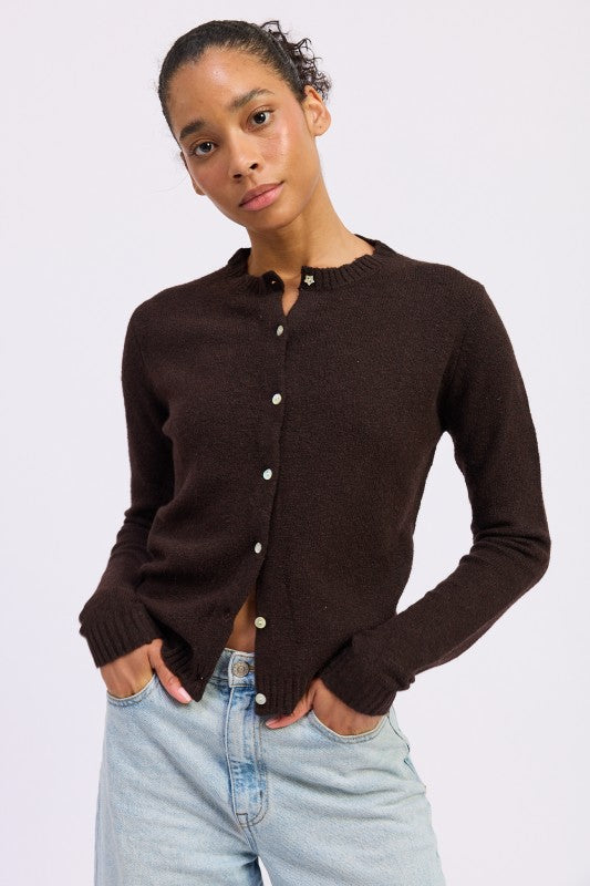 Fitted Button Sweater (Style 9) - Composure Boutique