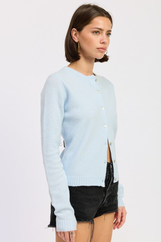 Fitted Button Sweater (Style 18) - Composure Boutique