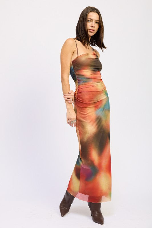 Ruched Maxi Dress (Style 4) - Composure Boutique