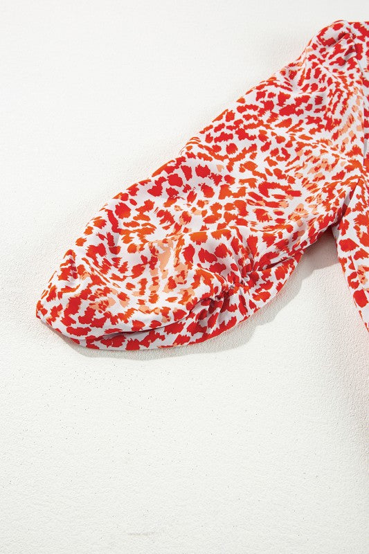 Leopard Red Dress (Style 4) - Composure Boutique