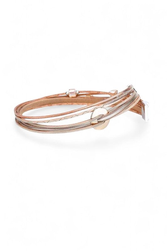 Wrap Metallic Bracelet - Composure Boutique