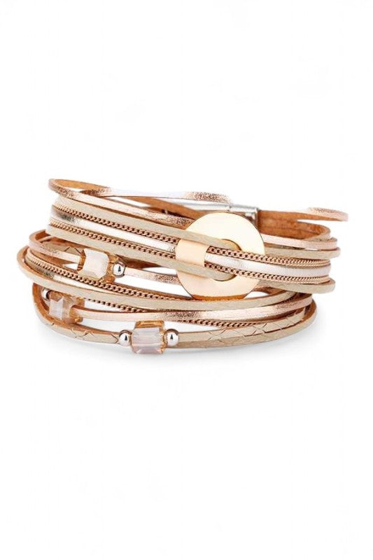 Wrap Metallic Bracelet - Composure Boutique