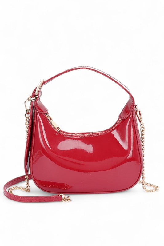 Patent Faux Bag - Composure Boutique