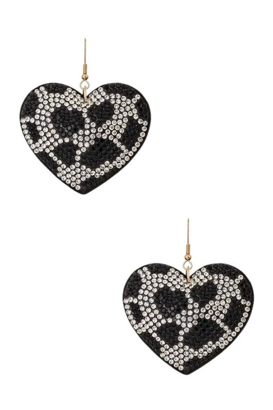 Rhinestone Earrings - Composure Boutique