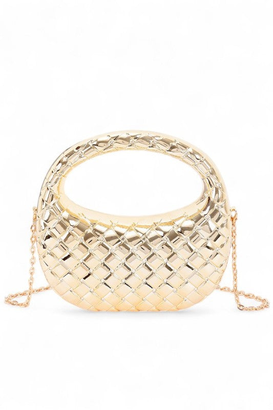 Metallic Red Bag - Composure Boutique