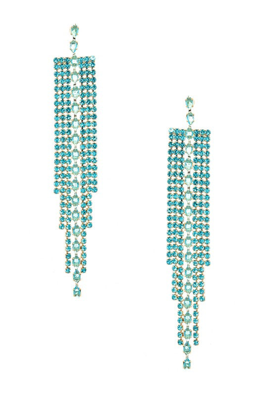 Rhinestone Earrings - Composure Boutique