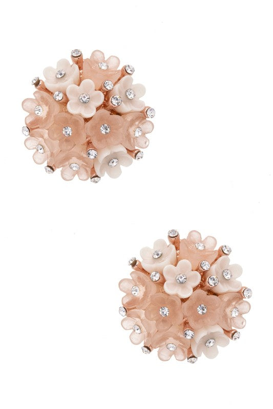 Crystal Accent Earrings - Composure Boutique