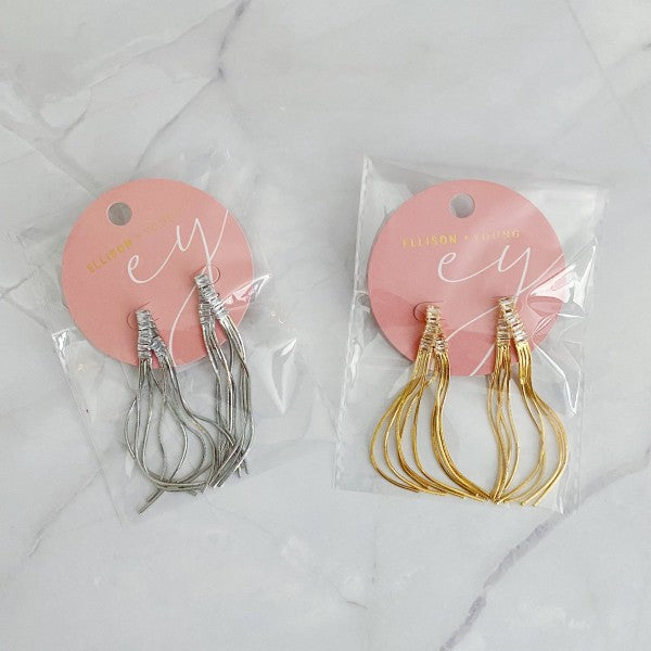 Chain Waterfall Earrings (Style 10) - Composure Boutique