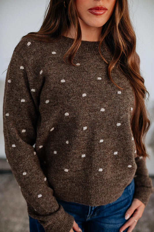 Ribbed Knit Sweater - Composure Boutique