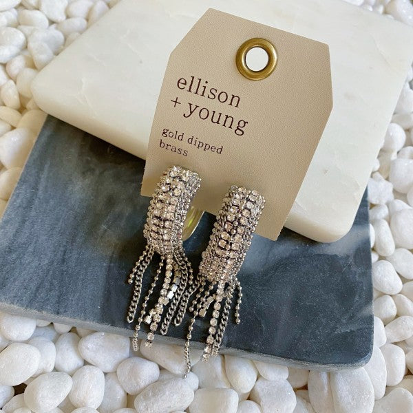 Sparkle Hoop Earrings (Style 4) - Composure Boutique