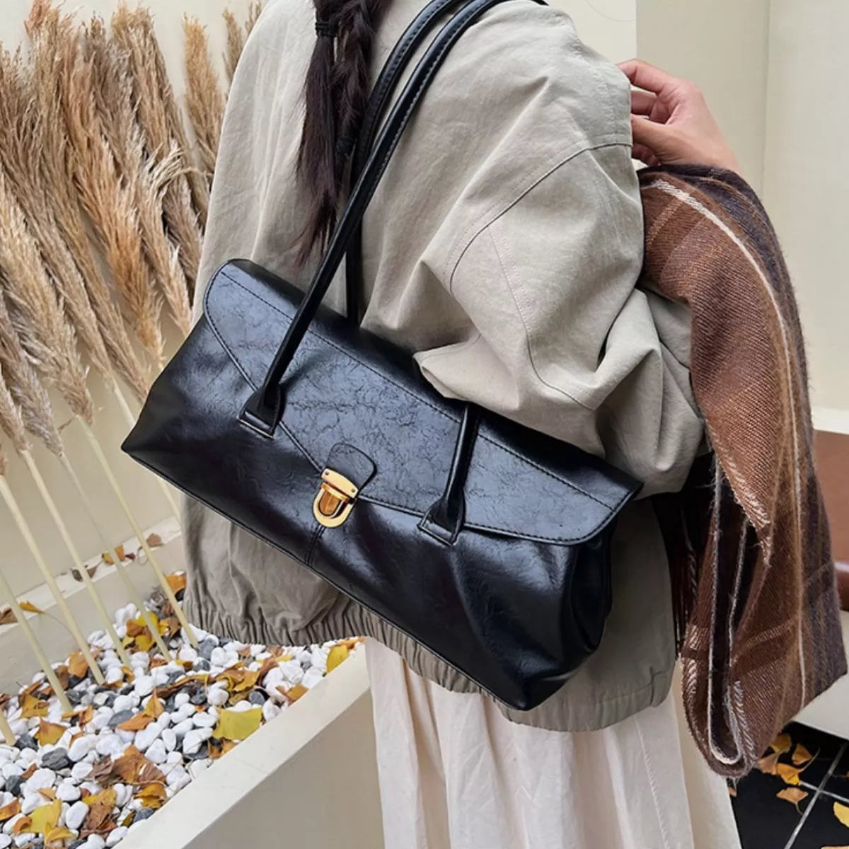 Vintage Leather Bag (Style 7) - Composure Boutique