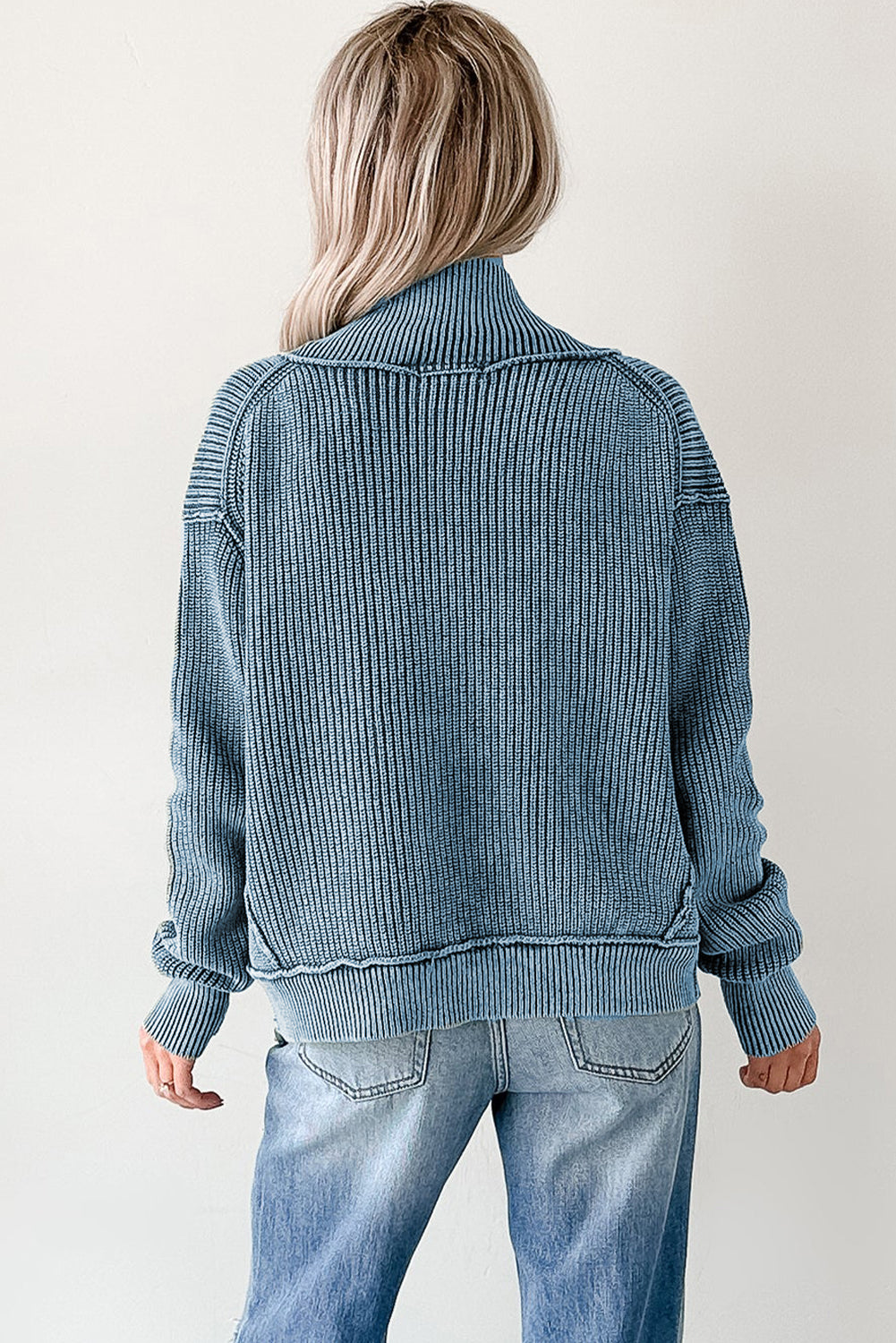 Knit Green Sweater - Composure Boutique