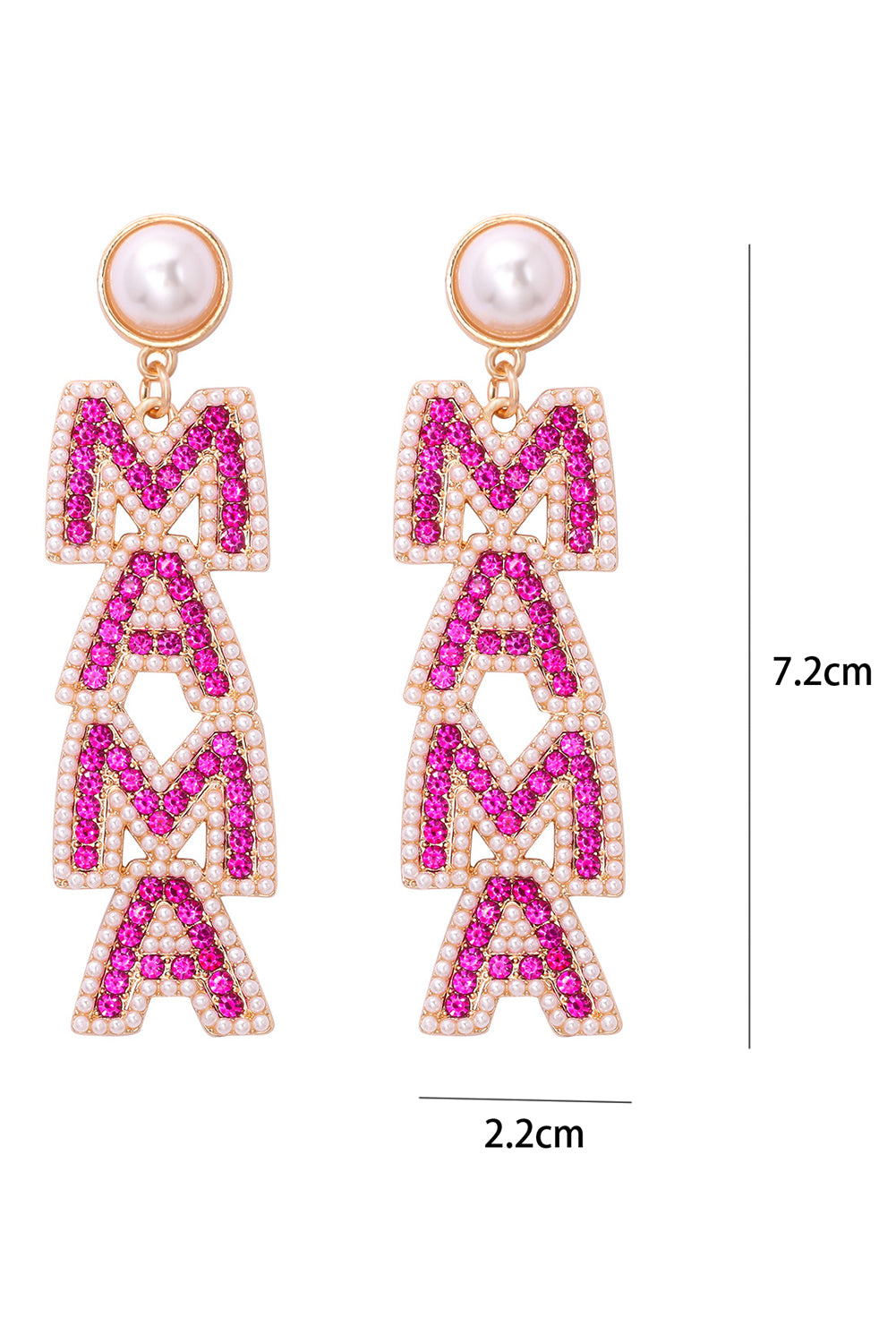 Pearl Rhinestone Earrings (Style 4) - Composure Boutique