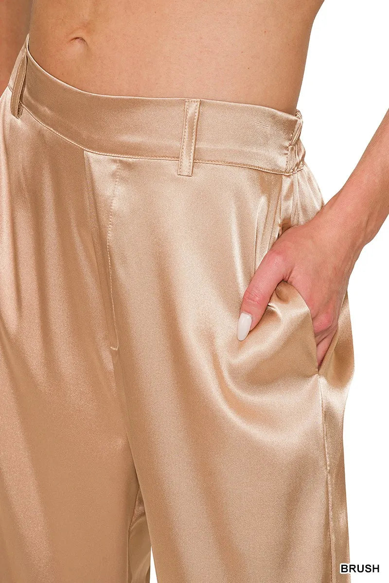 Satin Wide Leg (Style 5) - Composure Boutique