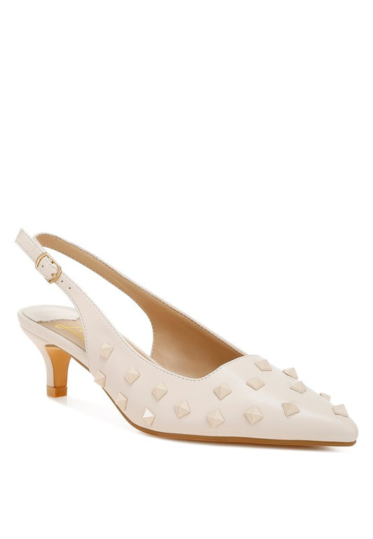 Hegron Stud Heels - Composure Boutique