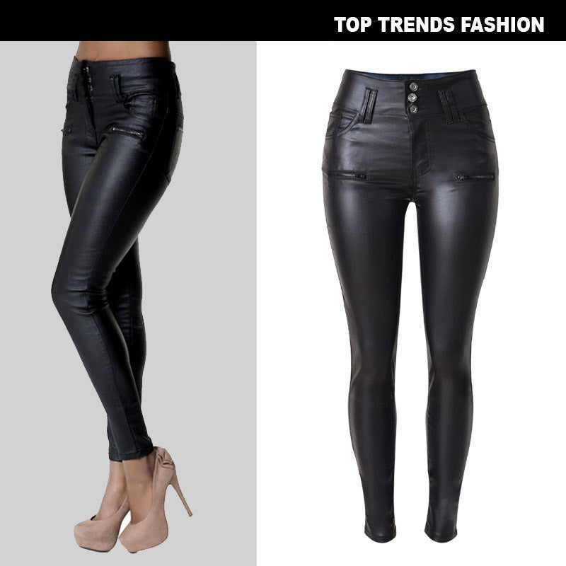 Plus Size High Waist Skinny