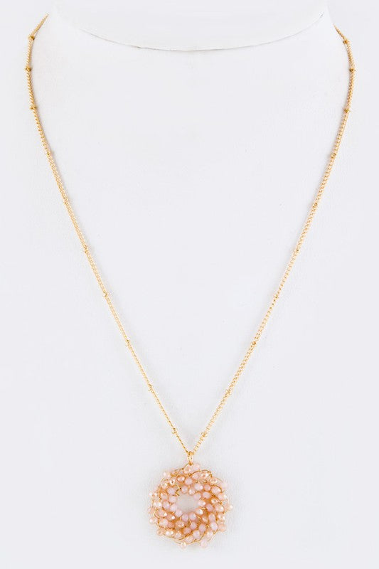 Lace Red Necklace - Composure Boutique