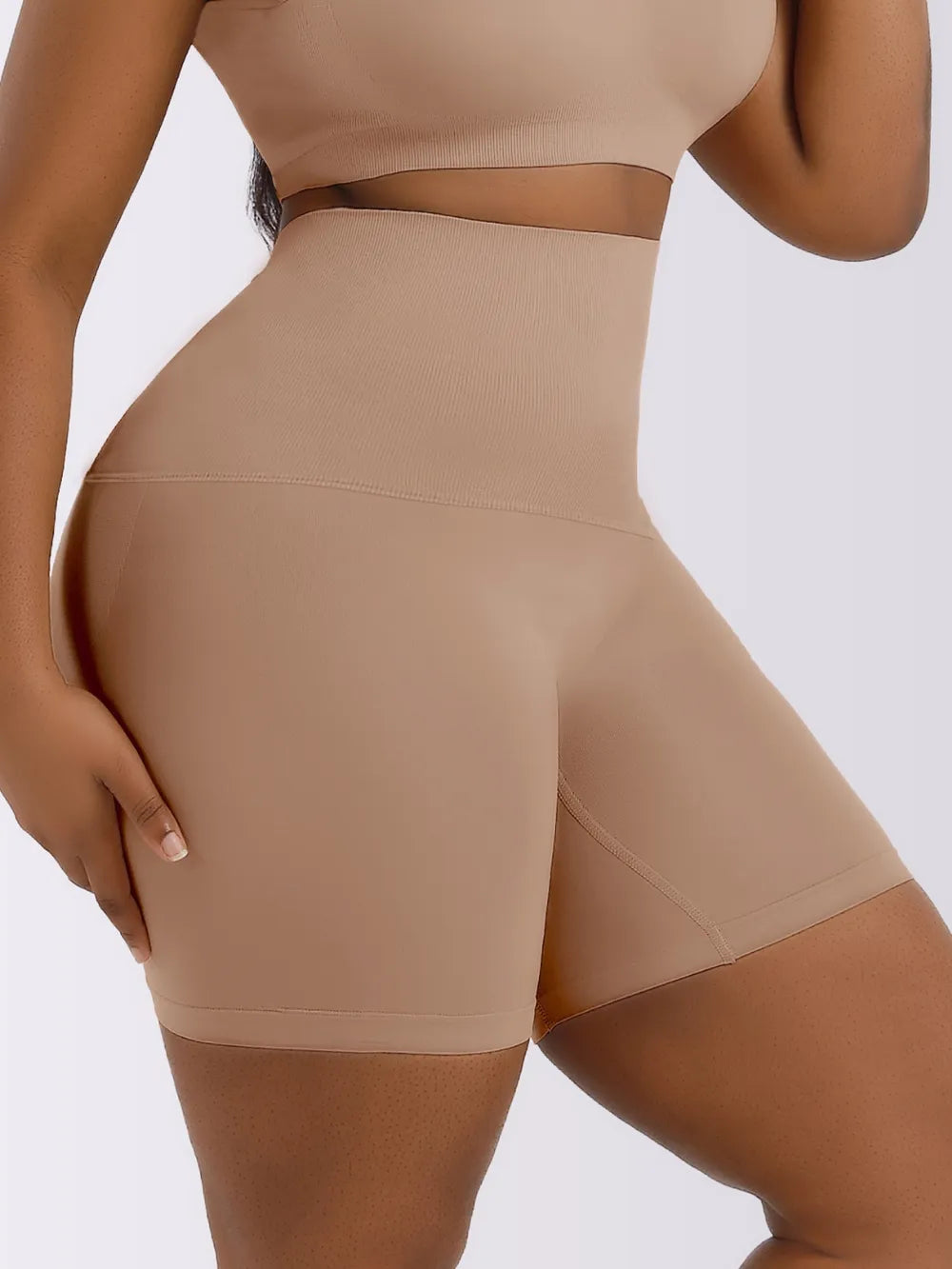 High Waist Shaping Shorts (Plus available) (Style 9) - Composure Boutique