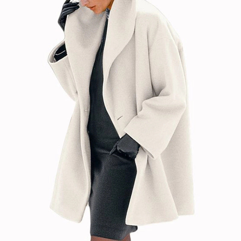 Plus Size Hooded Oversized Coat