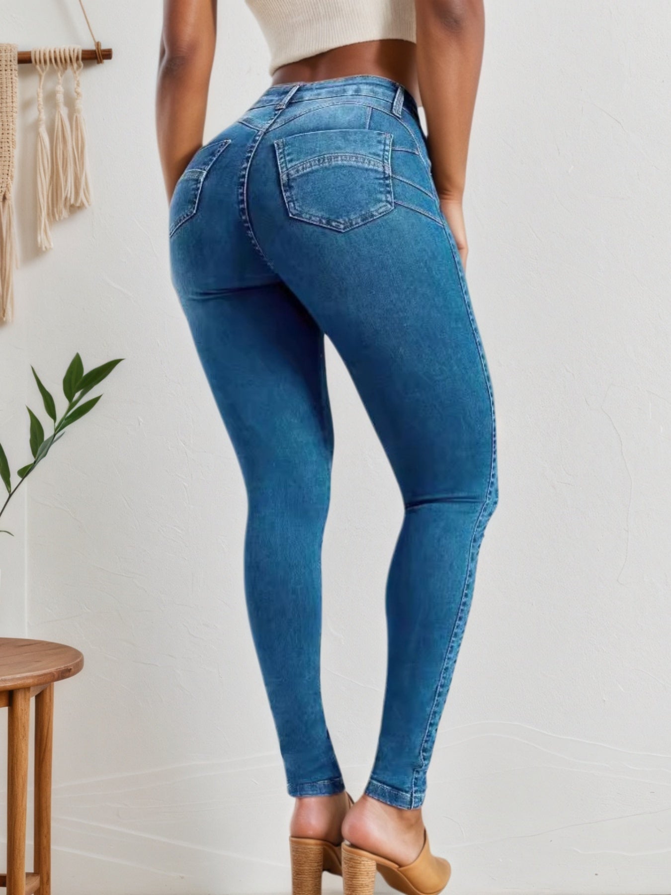 Plus Size Four Season Jeans