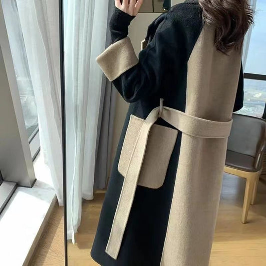 Plus Size Coat Double