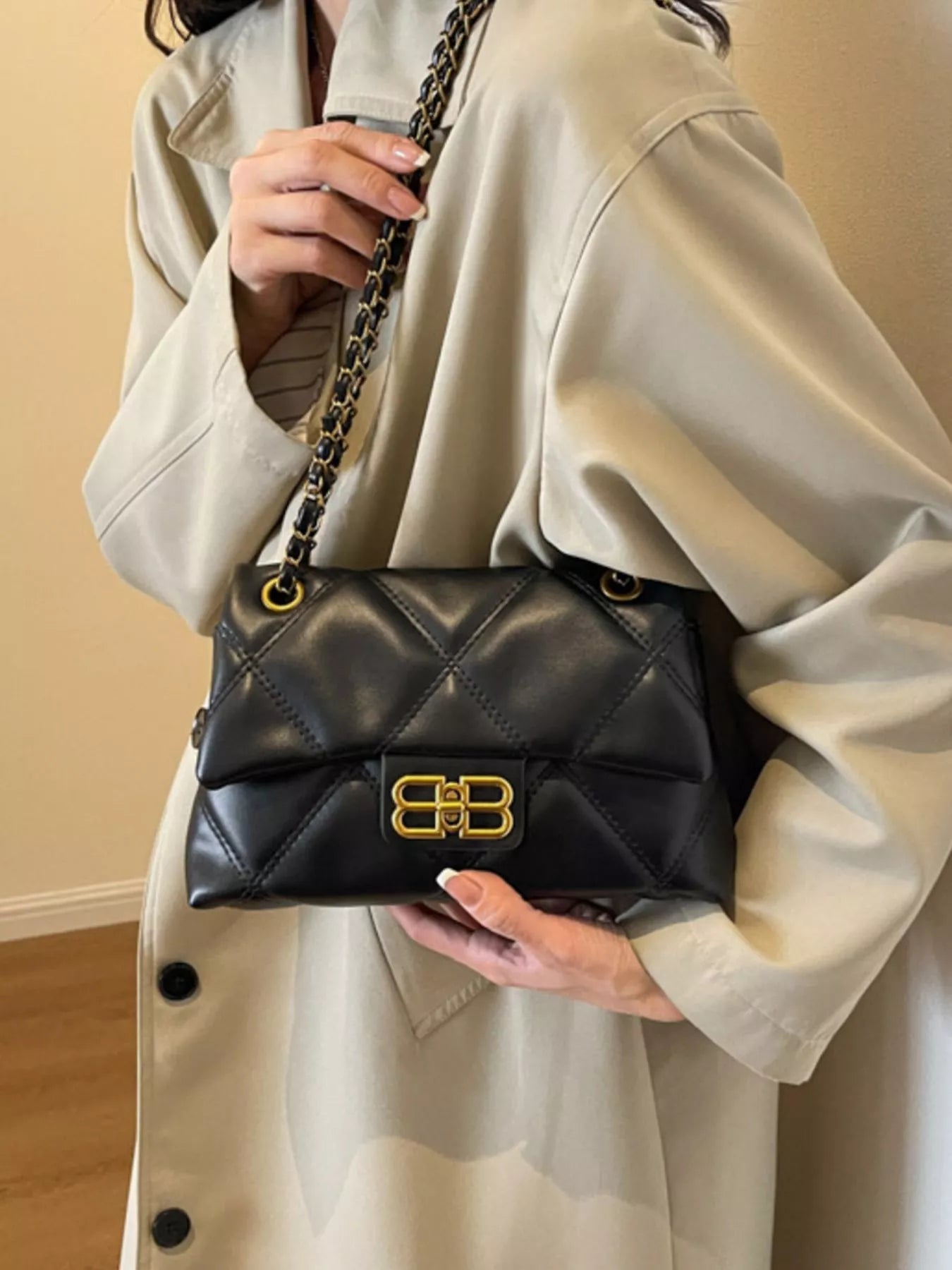 Quilted Flap Bag (Style 4) - Composure Boutique