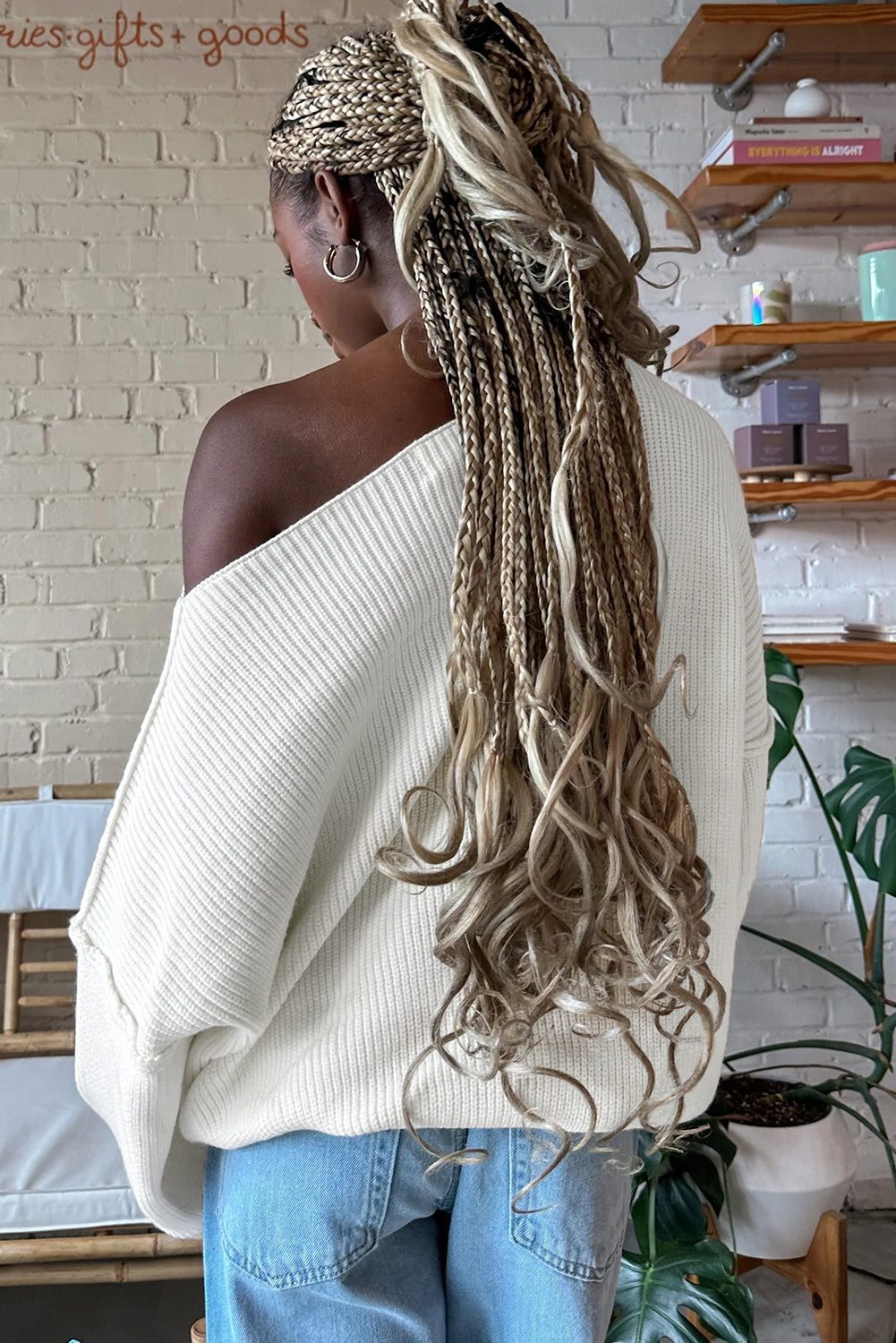 White Sweater - Composure Boutique