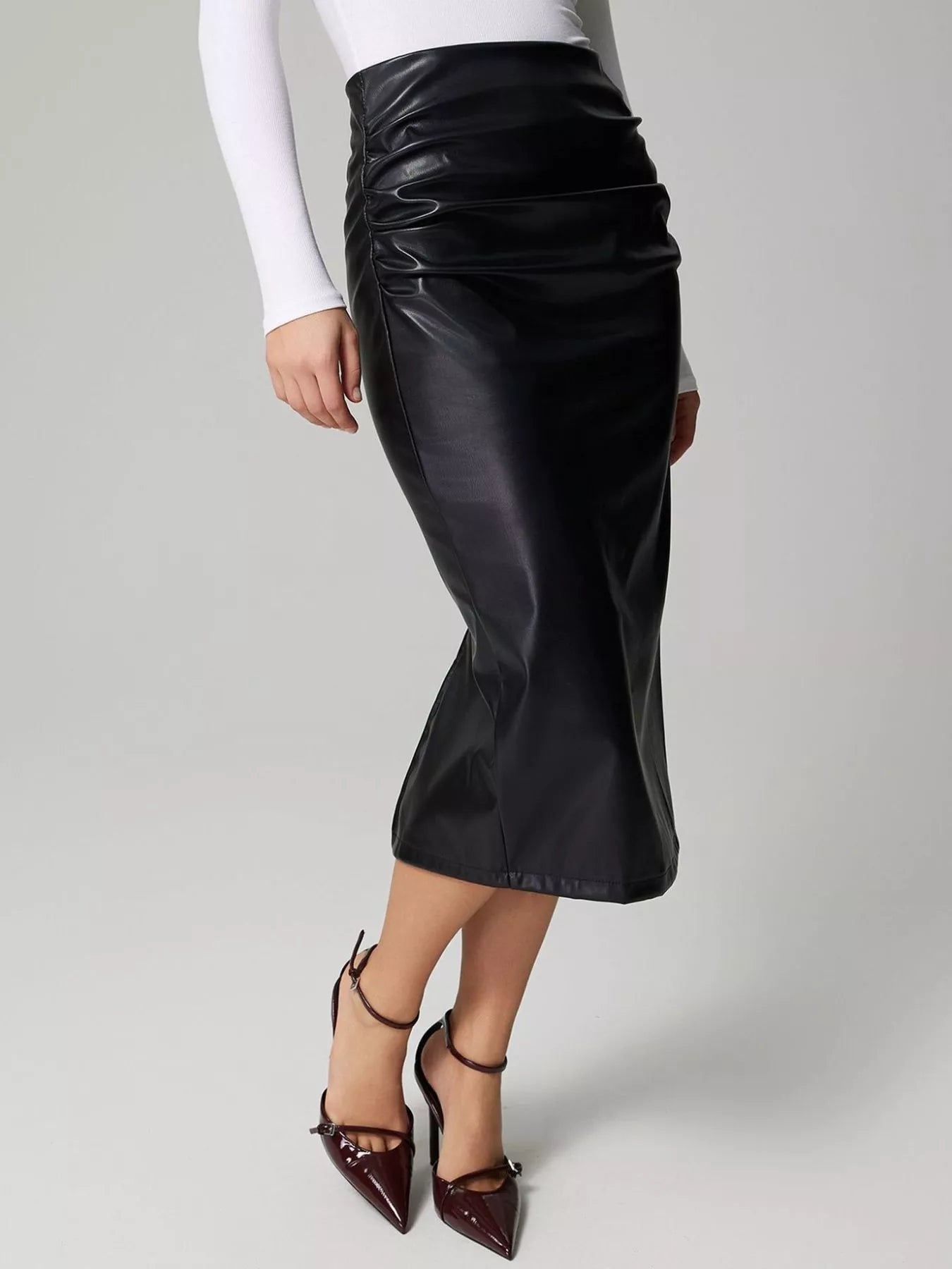 Slit Back Skirt (Style 8) - Composure Boutique