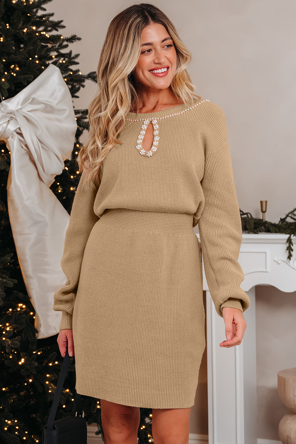 Pearl Ribbed Dress (Style 3) - Composure Boutique